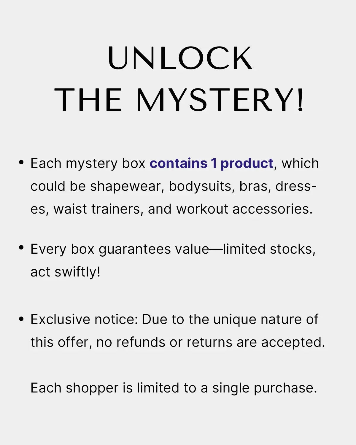 Mystery Box | $10 for a Surprise Item