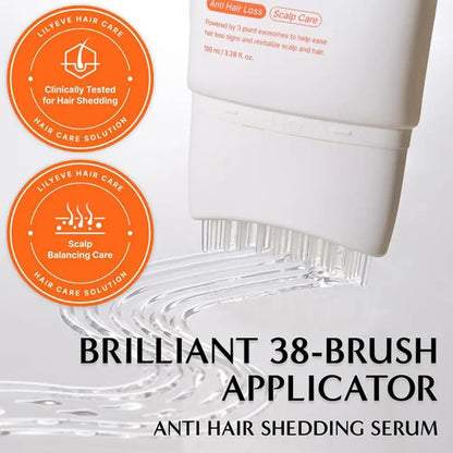 100ml Hair Scalp Repair Grow Serum Korean No.1 Hair Growth Serum Massage Applicator Grow:Turn Ampoule With Brush For Hair Scalp