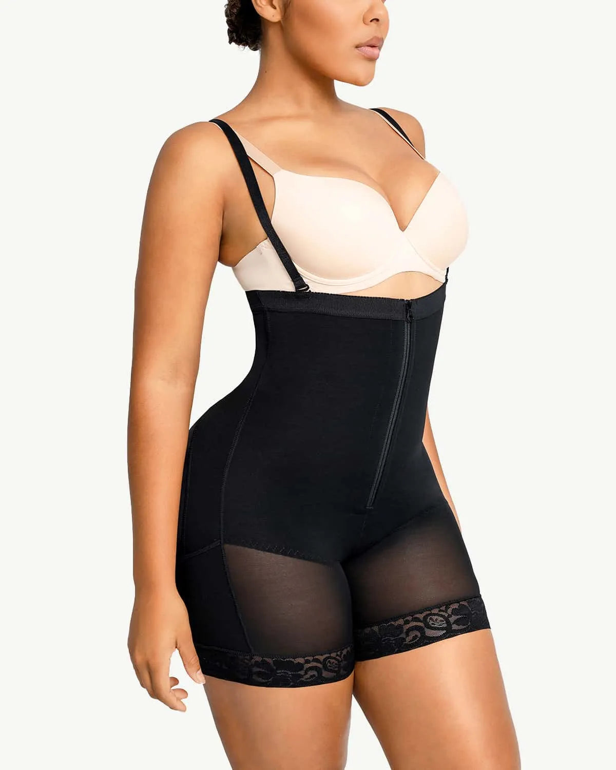 Bare Essentials™ AirSlim® High-Waisted Firm Tummy Compression Mid Thigh Short