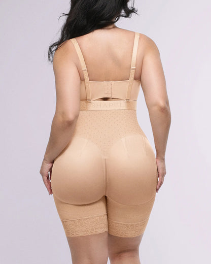BOOT-YEAH™ AirSlim® High-Waisted Polka Dot Short