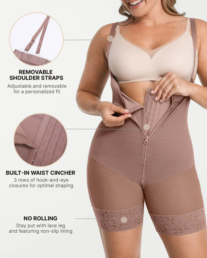 BOOT-YEAH™ AirSlim® High-Waisted Polka Dot Short