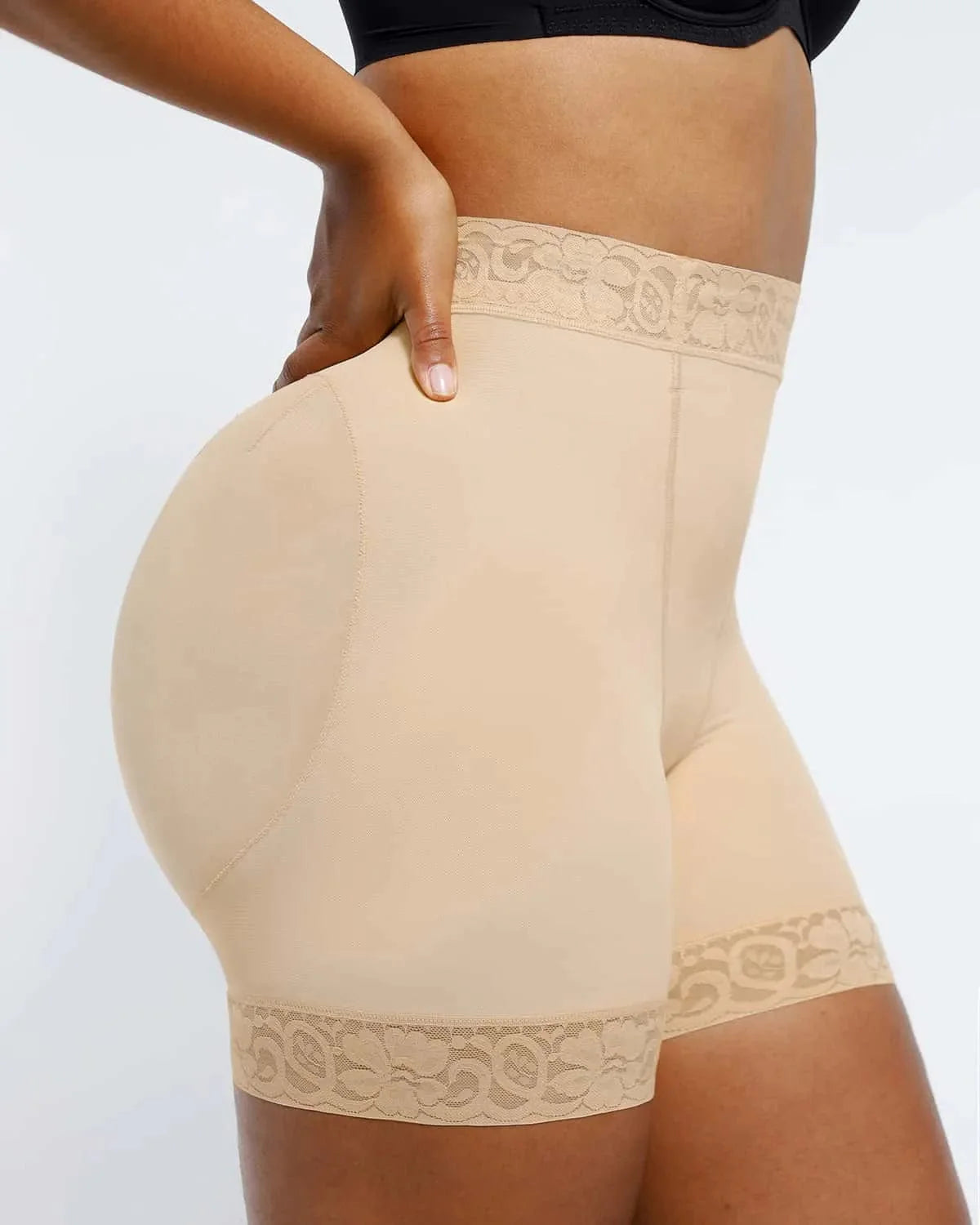 BOOT-YEAH™ AirSlim® Mid-Rise Lace Butt-Lifting Short