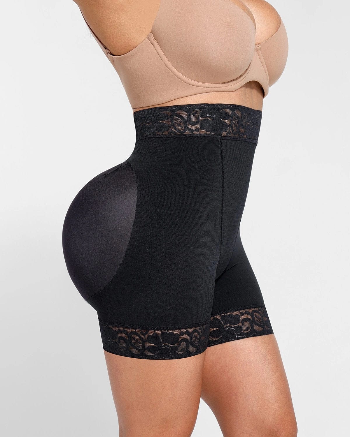 BOOT-YEAH™ AirSlim® Mid-Rise Lace Butt-Lifting Short