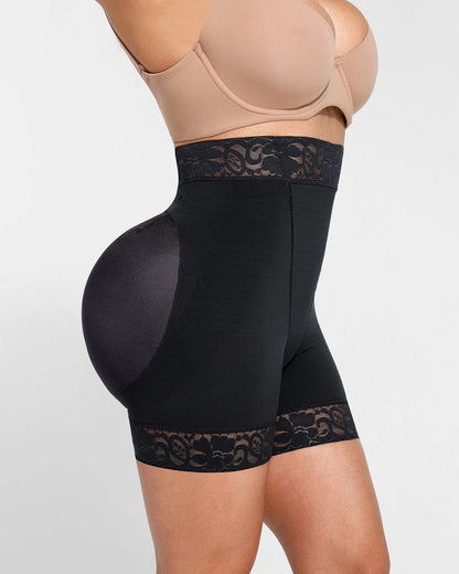 BOOT-YEAH™ AirSlim® Mid-Rise Lace Butt-Lifting Short
