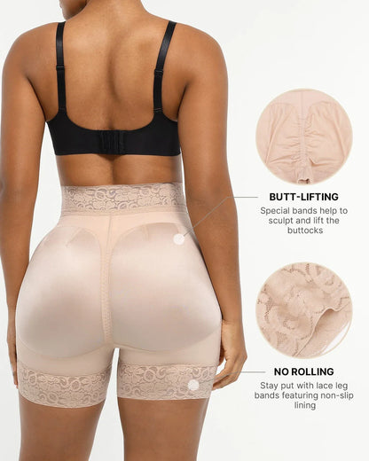 BOOT-YEAH™ AirSlim® Mid-Rise Steel Boned Butt-Lifting Short