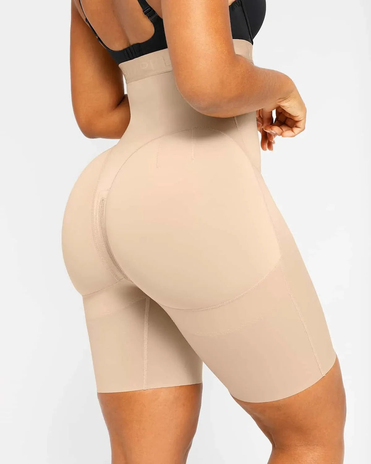 BOOT-YEAH™ SilkSculpt Butt-Lifting High-Waisted Short