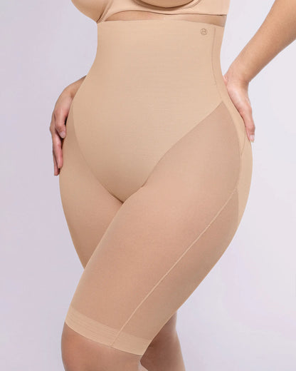 BOOT-YEAH™ MeshSmooth™ Butt-Lifting Above-Knee Short