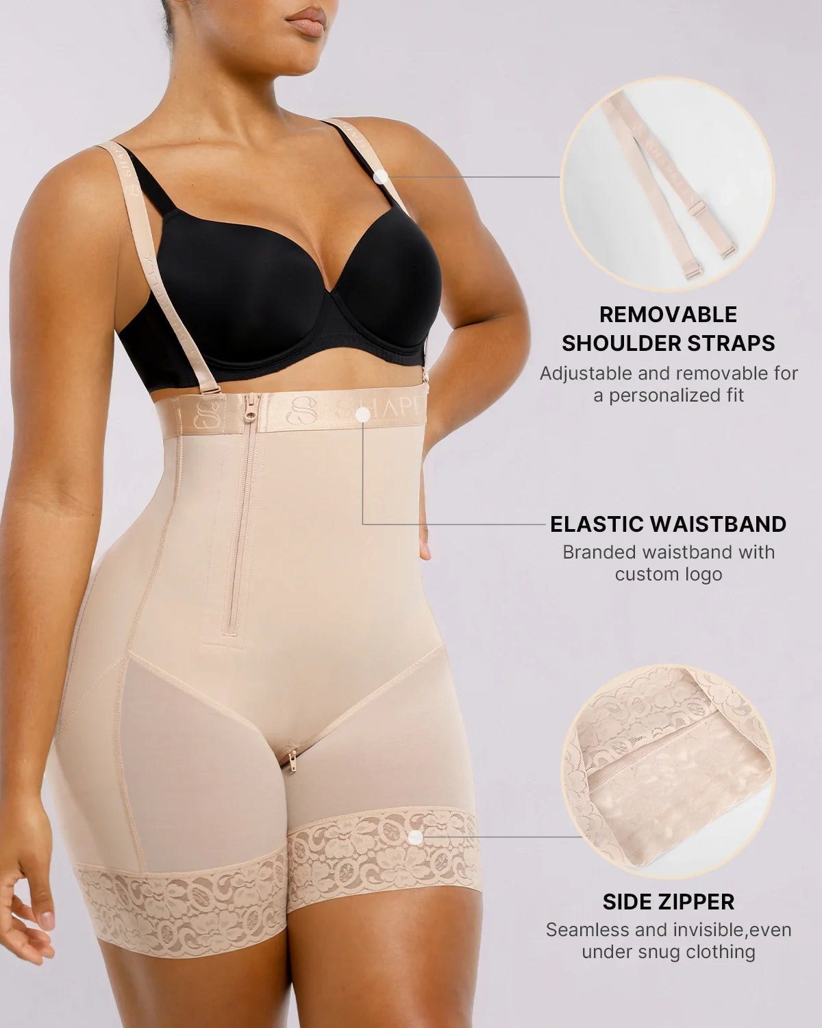 BOOT-YEAH™ AirSlim® Firm Tummy Compression Shaping Short