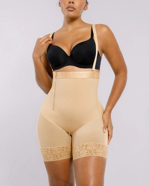 BOOT-YEAH™ AirSlim® Postpartum Side Zipper Support Short