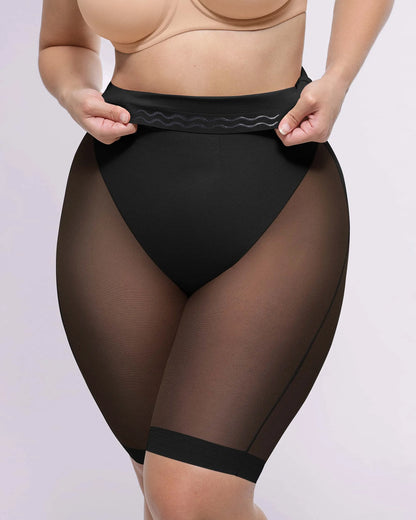 BOOT-YEAH™ MeshSmooth™ Butt-Lifting Above-Knee Short
