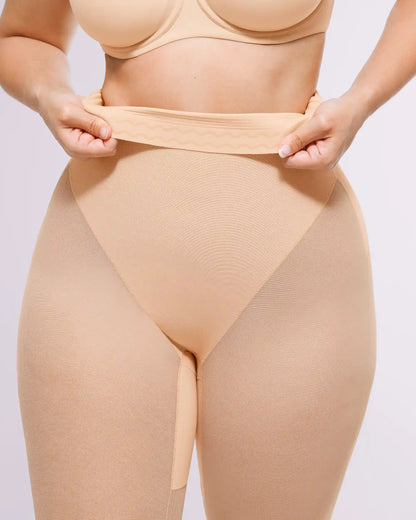 BOOT-YEAH™ MeshSmooth™ High-Waisted Mid Thigh Short + Capri