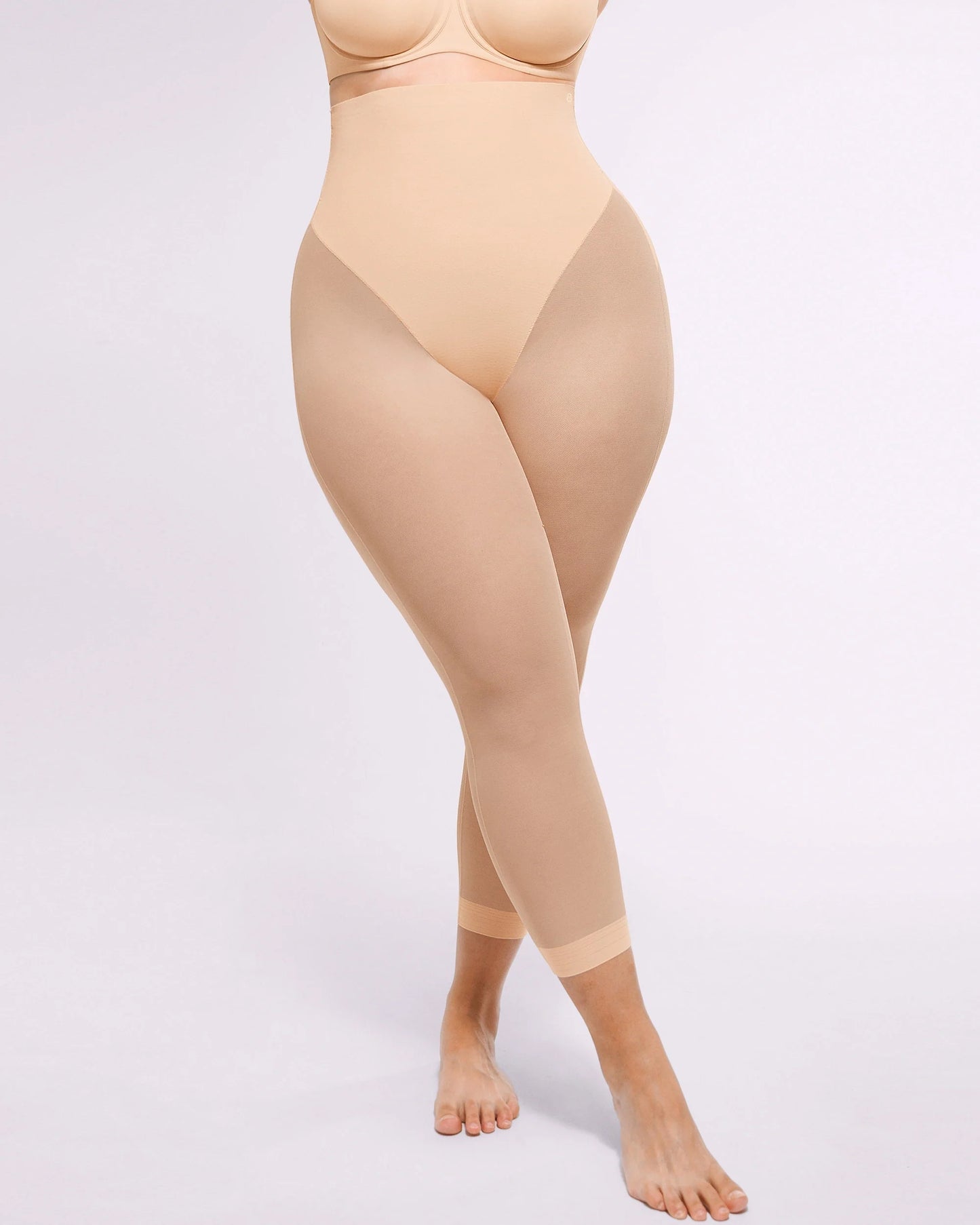 BOOT-YEAH™ MeshSmooth™ High-Waisted Mid Thigh Short + Capri