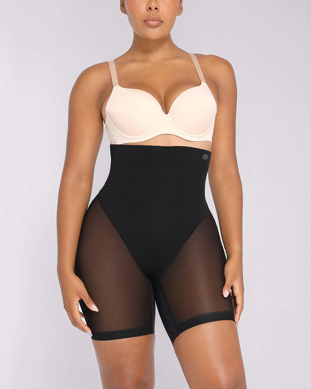 BOOT-YEAH™ MeshSmooth™ High-Waisted  Brief + Mid Thigh Short