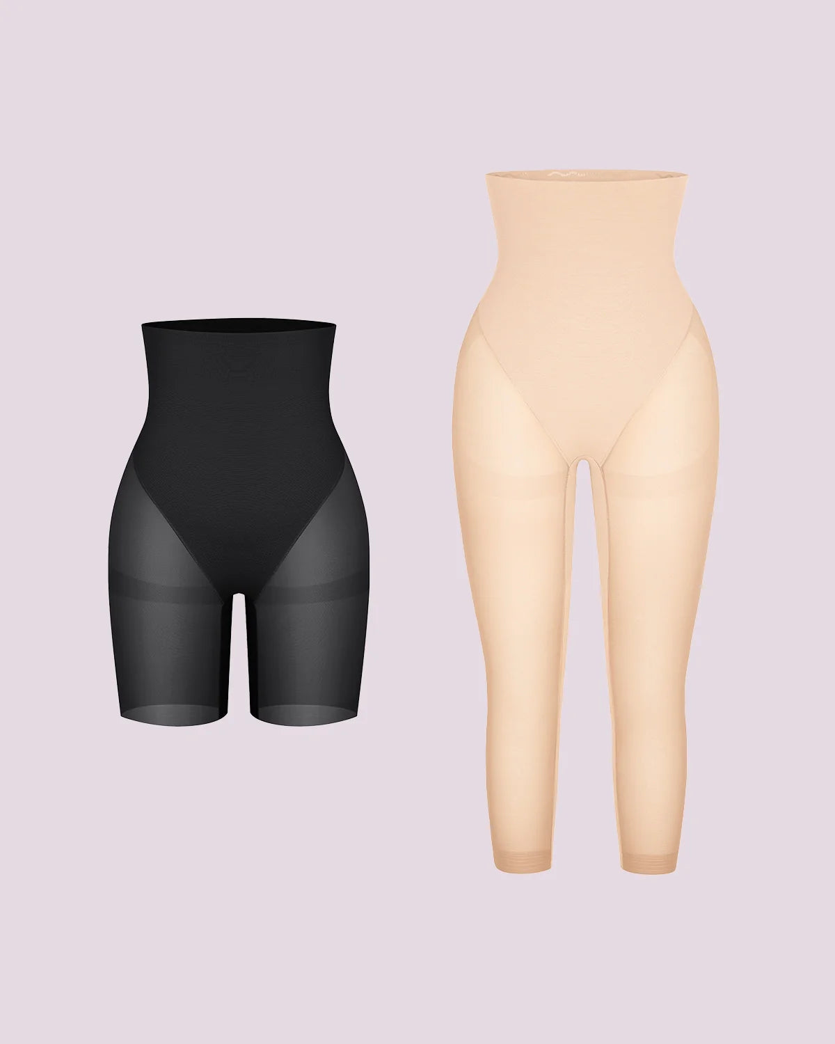 BOOT-YEAH™ MeshSmooth™ High-Waisted Mid Thigh Short + Capri