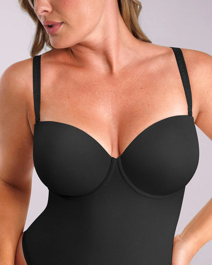 Bare Essentials™ AirSlim® Strapless Thong Bodysuit