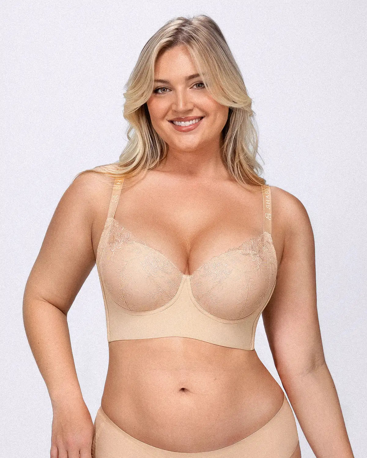 Bare Essentials™ AirSlim® Back Smoothing Lace Underwire Bra