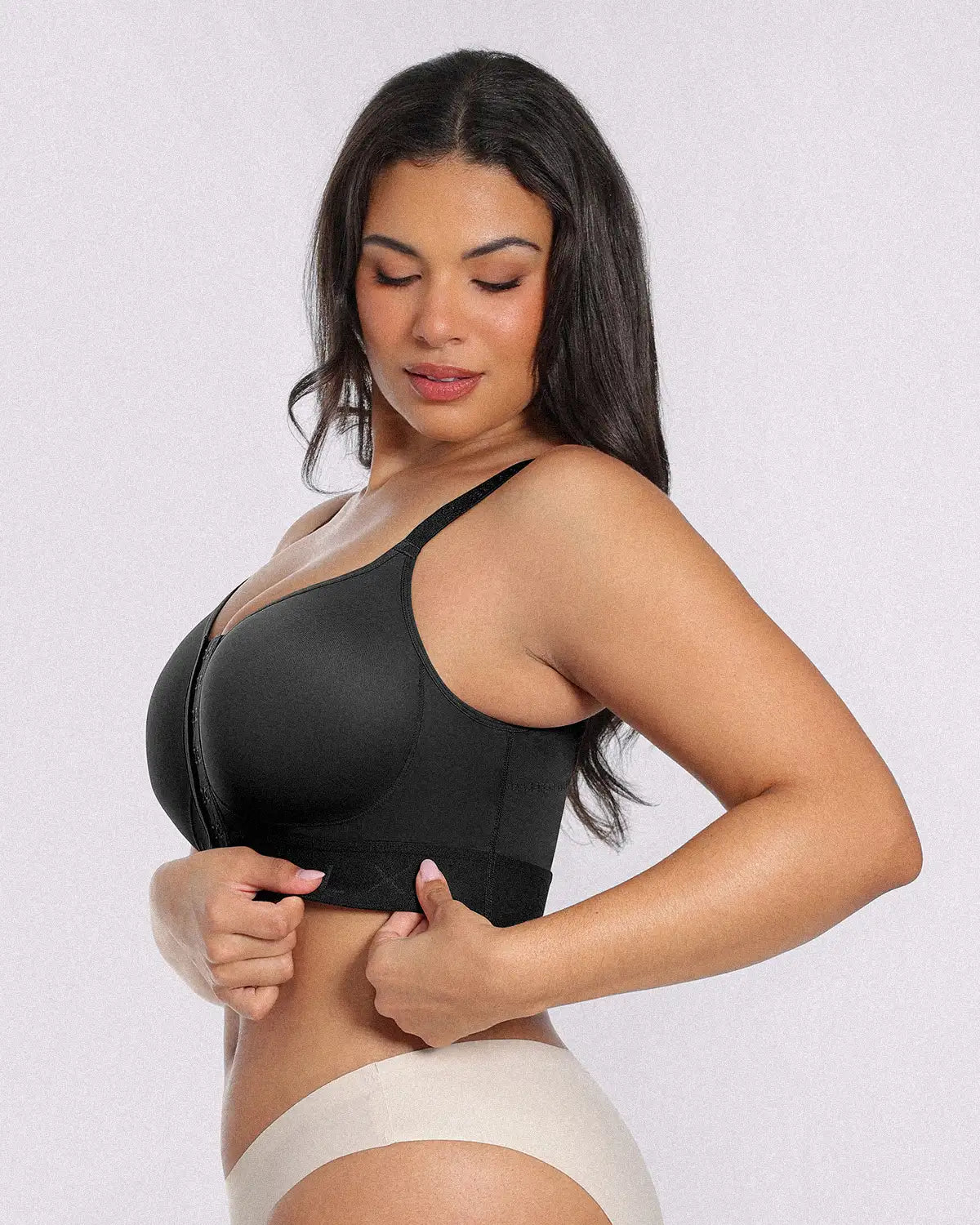Bare Essentials™ AirSlim® Unlined Wireless Front-Closure Bra