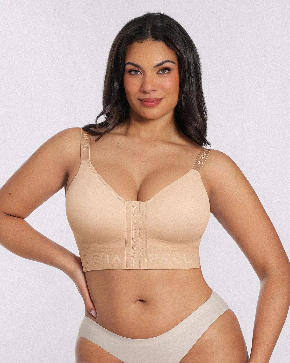 Bare Essentials™ AirSlim® Unlined Wireless Front-Closure Bra