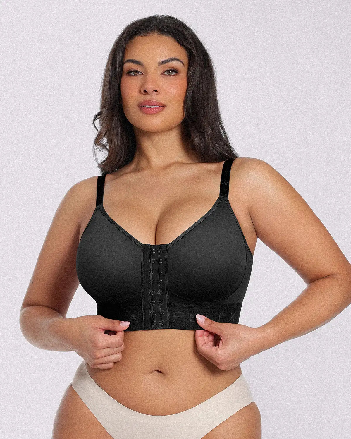 Bare Essentials™ AirSlim® Unlined Wireless Front-Closure Bra