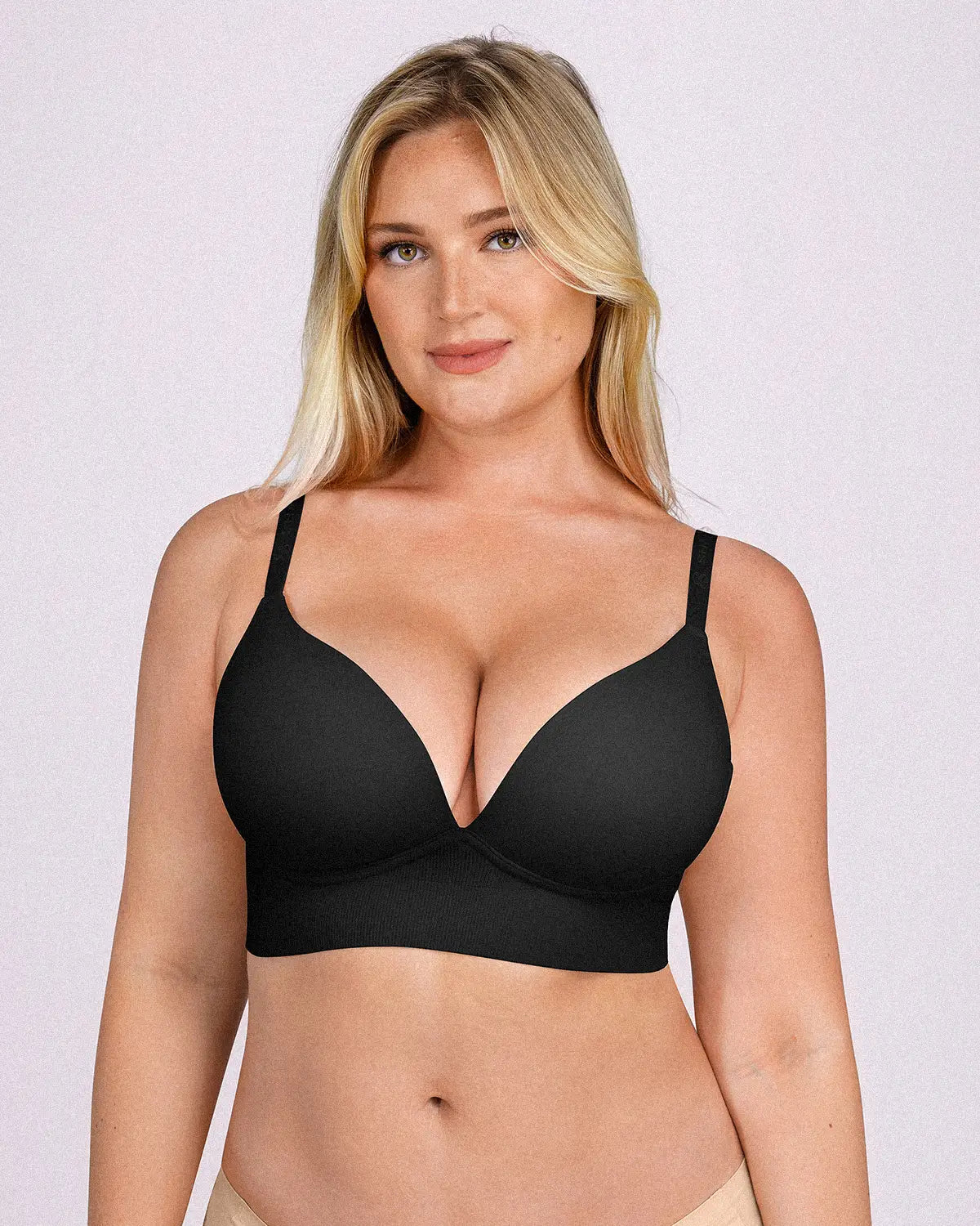 Bare Essentials™ Defineline™ Back Smoothing Wireless Push-Up Bra