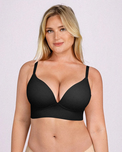 Bare Essentials™ Defineline™ Back Smoothing Wireless Push-Up Bra
