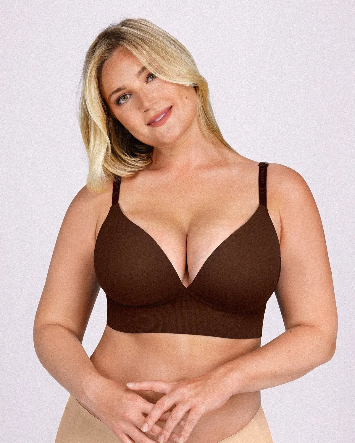 Bare Essentials™ Defineline™ Back Smoothing Wireless Push-Up Bra