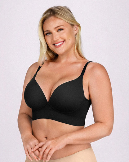 Bare Essentials™ Defineline™ Back Smoothing Wireless Push-Up Bra