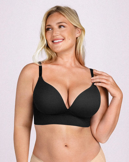 Bare Essentials™ Defineline™ Back Smoothing Wireless Push-Up Bra