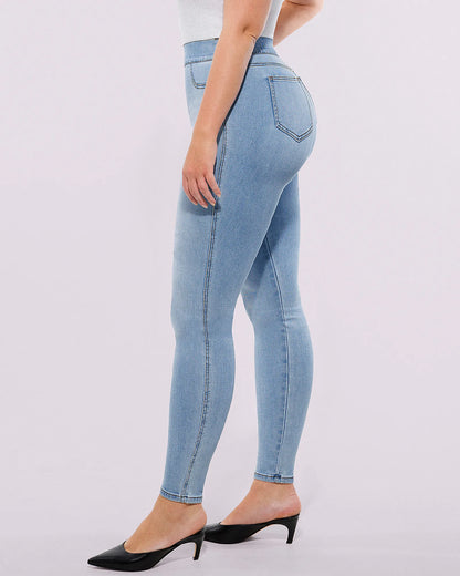 Bare Essentials™ AirSlim® High-Waisted Padded Hip Skinny Jeans
