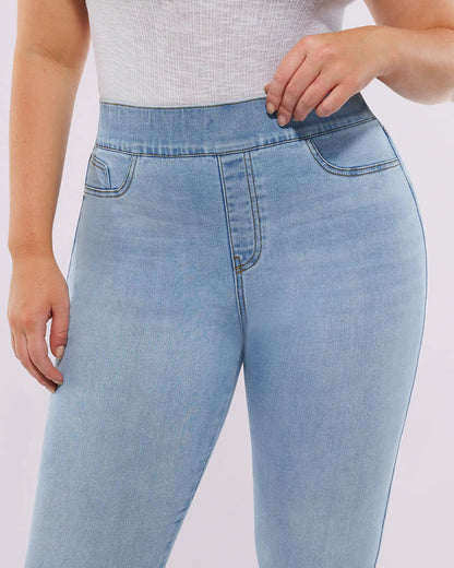 Bare Essentials™ AirSlim® High-Waisted Padded Hip Skinny Jeans