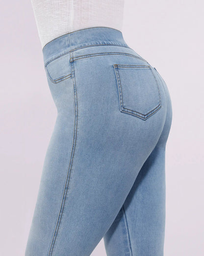 Bare Essentials™ AirSlim® High-Waisted Padded Hip Skinny Jeans