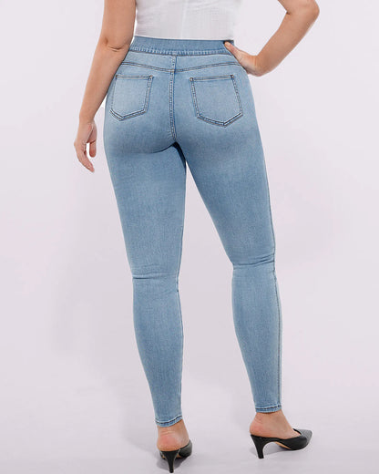 Bare Essentials™ AirSlim® High-Waisted Padded Hip Skinny Jeans