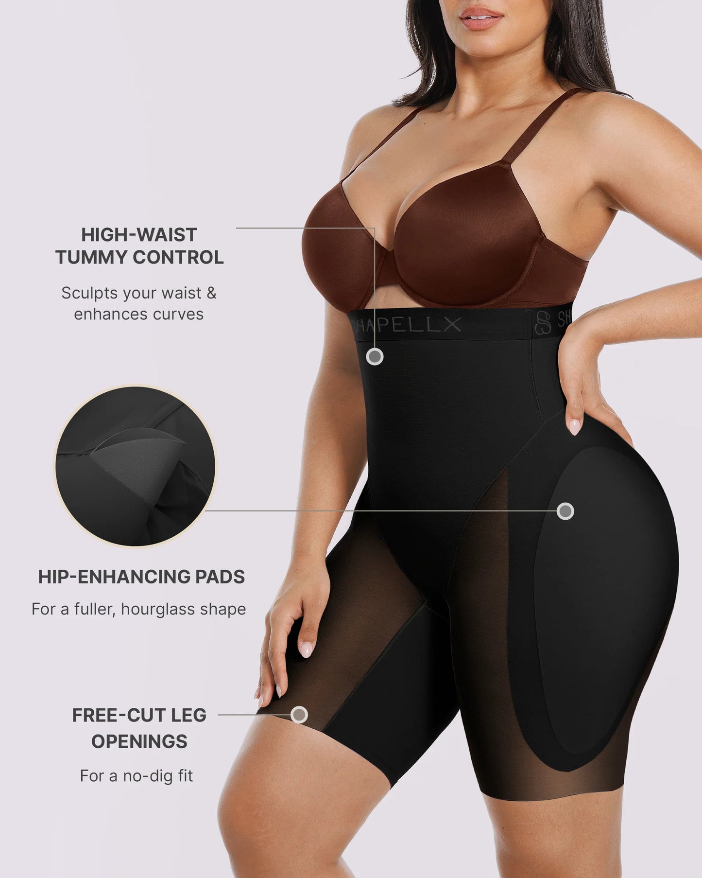 Bare Essentials™ MeshSmooth™ Hip Enhancer Padded Short