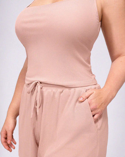 Bare Essentials™ Soft Modal Rib Shorts Set