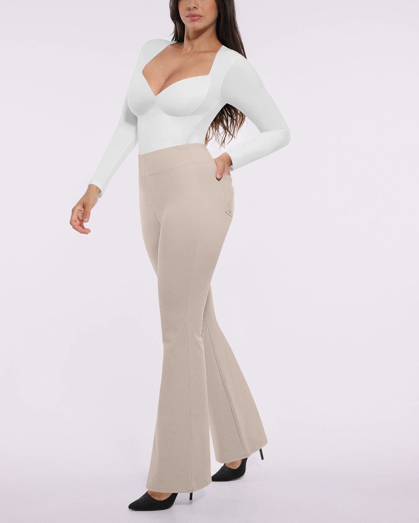 Bare Essentials™ AirSlim® Back Pocket Flare Work Pant