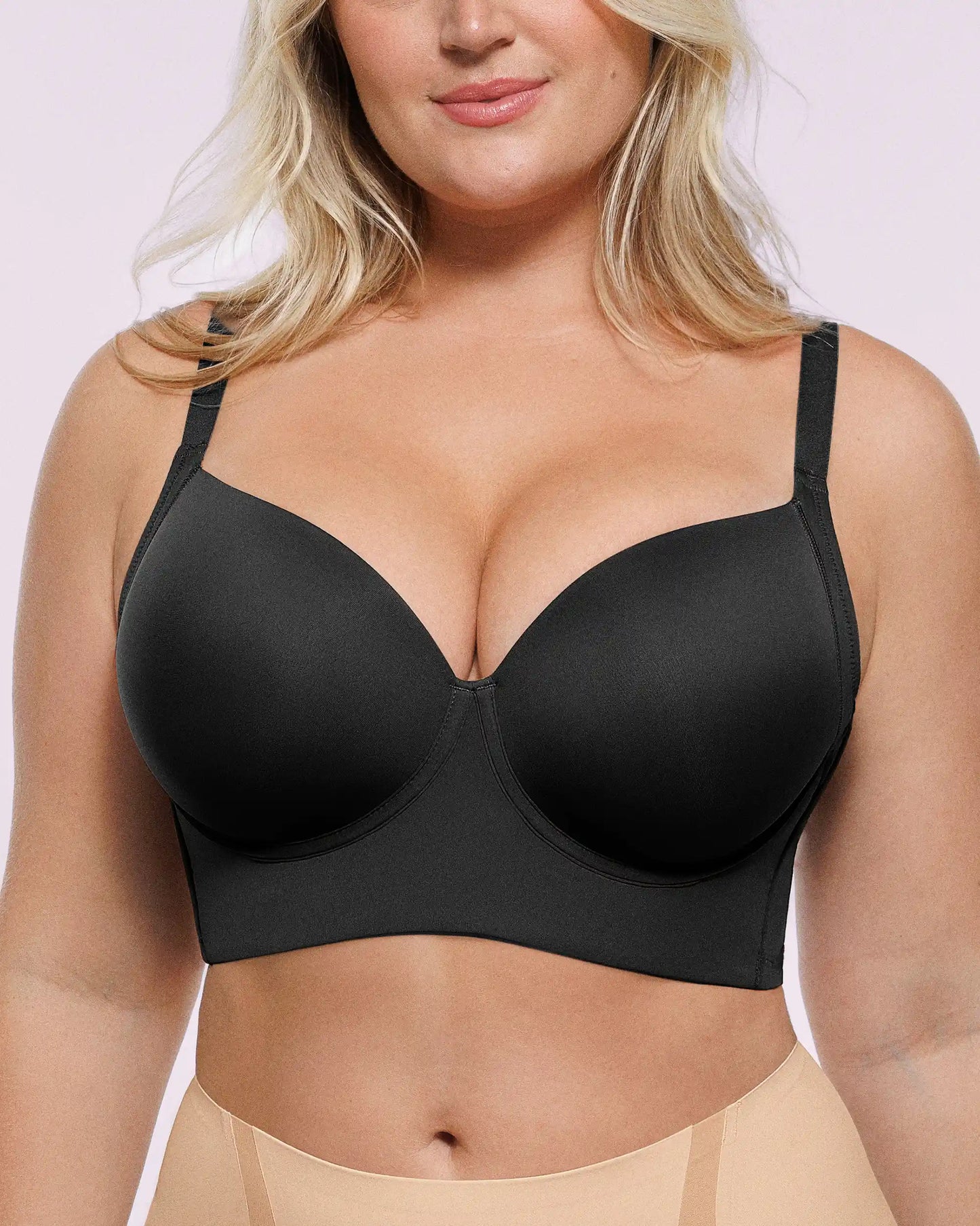 Push-Up Bra + Full Coverage Bodysuit Bundle