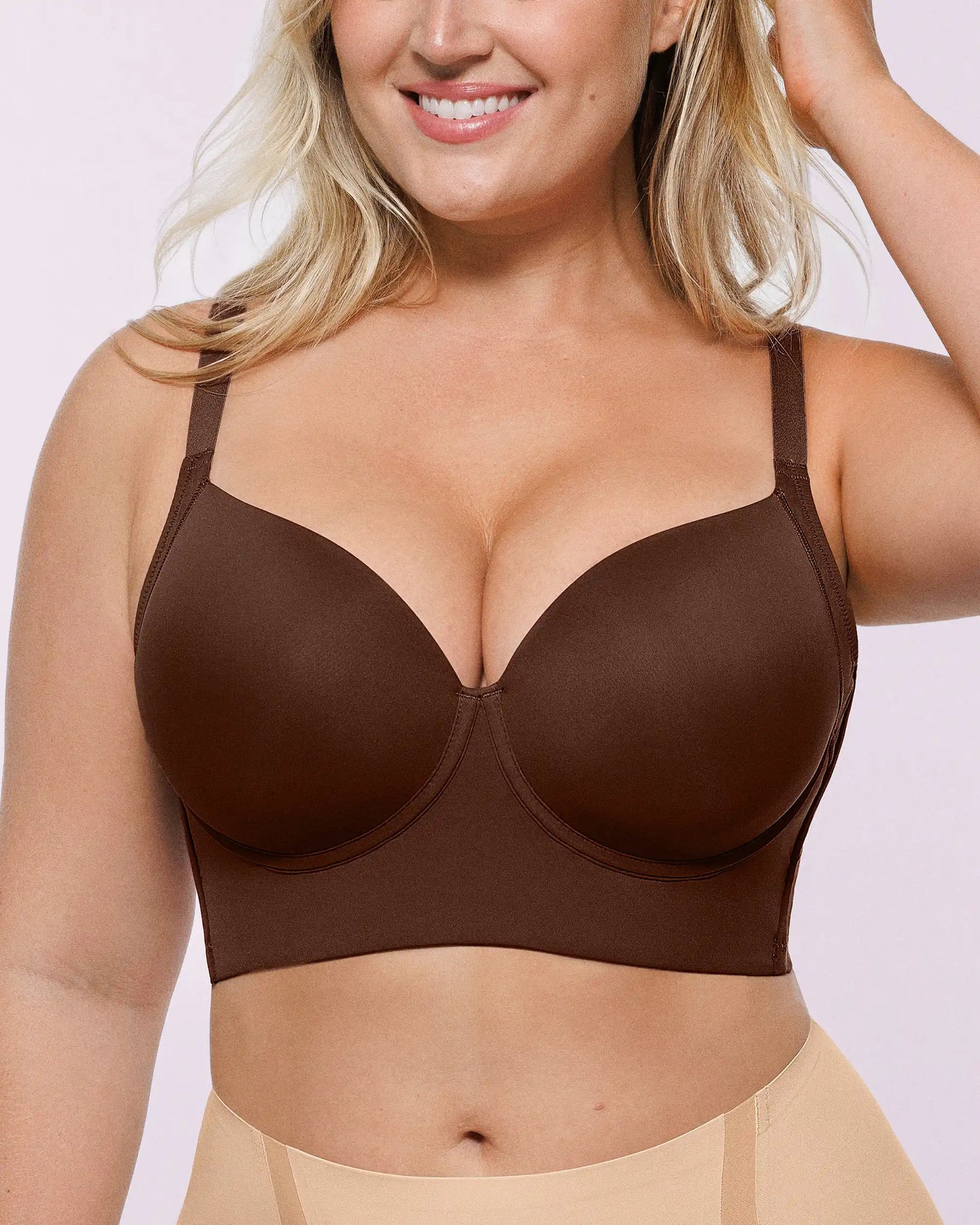 Push-Up Bra + Full Coverage Bodysuit Bundle