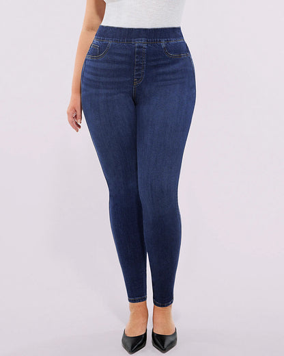 Bare Essentials™ AirSlim® High-Waisted Padded Hip Skinny Jeans