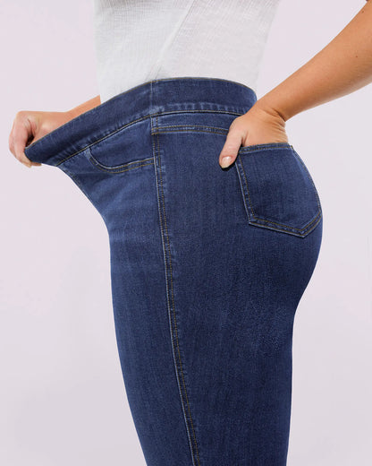 Bare Essentials™ AirSlim® High-Waisted Padded Hip Skinny Jeans