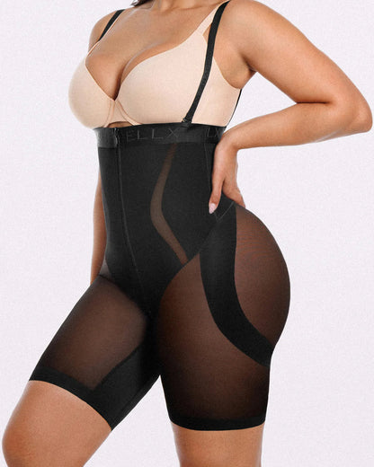 Back Smoothing Lace Underwire Bra + Airy Comfy Short