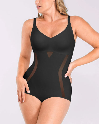 Curve Code™ Contour Comfy Smoothing Brief Bodysuit