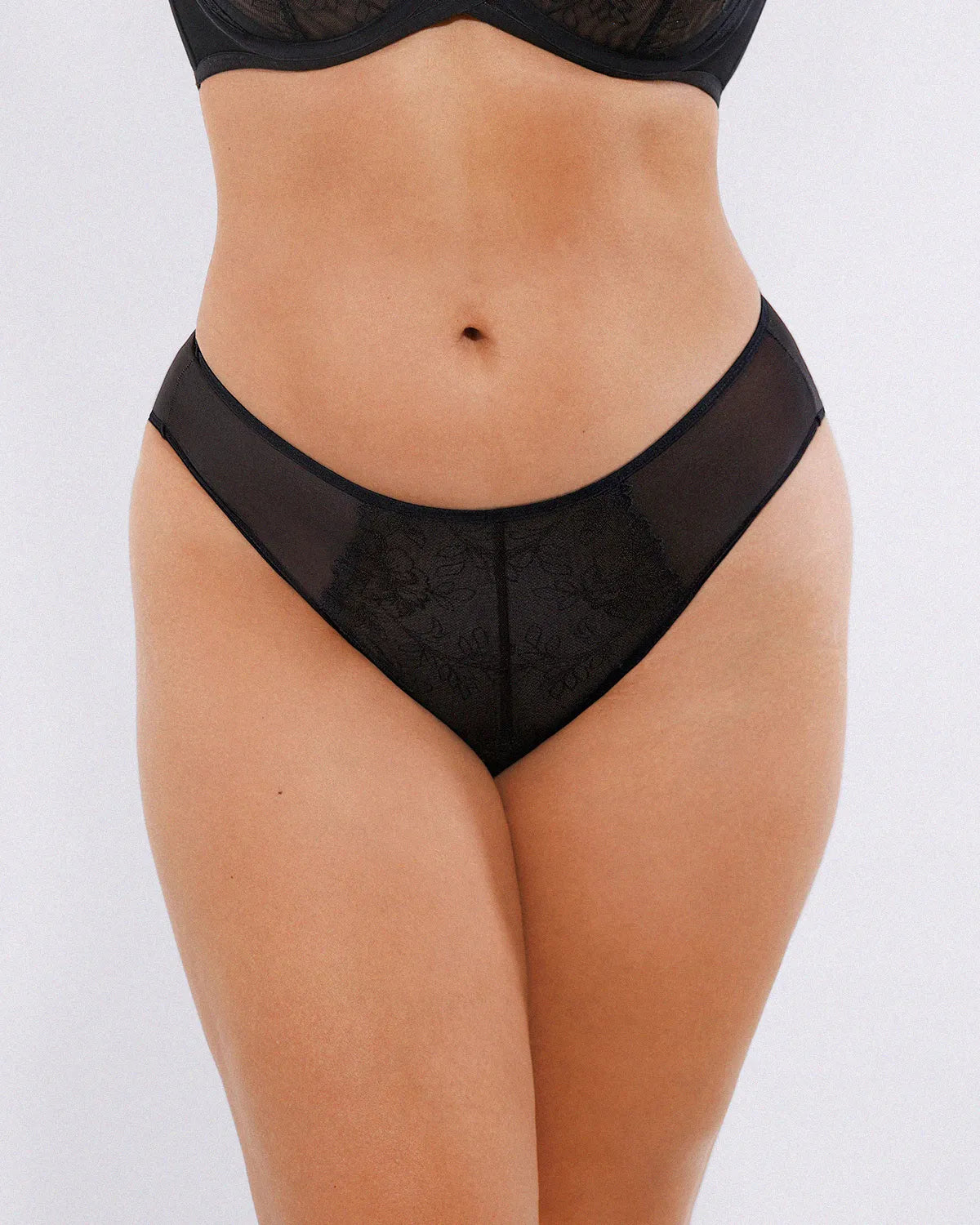 Lace Glamour™ AirSlim® Comfy Mid-Rise Brief