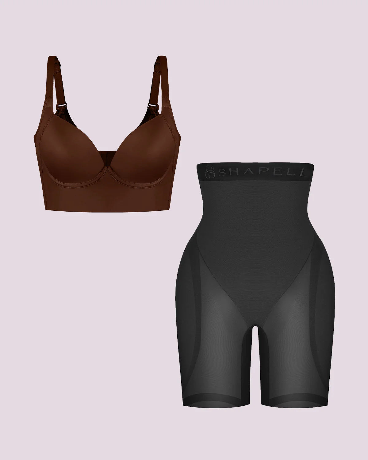 Push-Up Bra + Hip Enhancer Padded Short Bundle