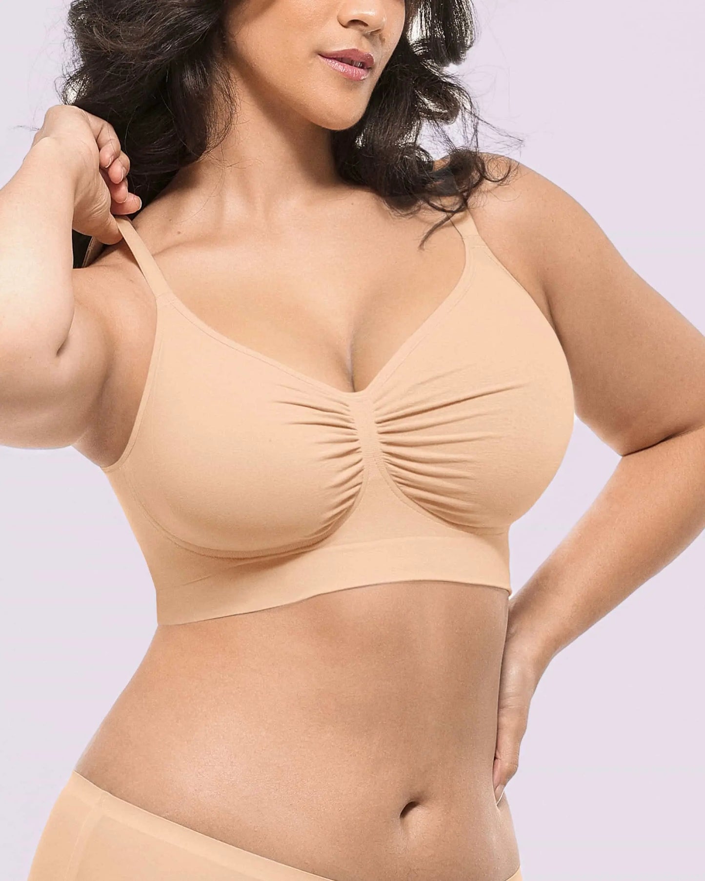 Bare Essentials™ Skin Flow Smooth Unlined Wireless Bra Triple Bundle