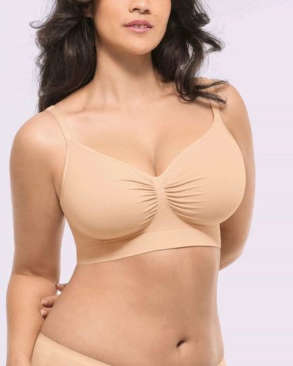 Bare Essentials™ Skin Flow Smooth Unlined Wireless Bra Triple Bundle