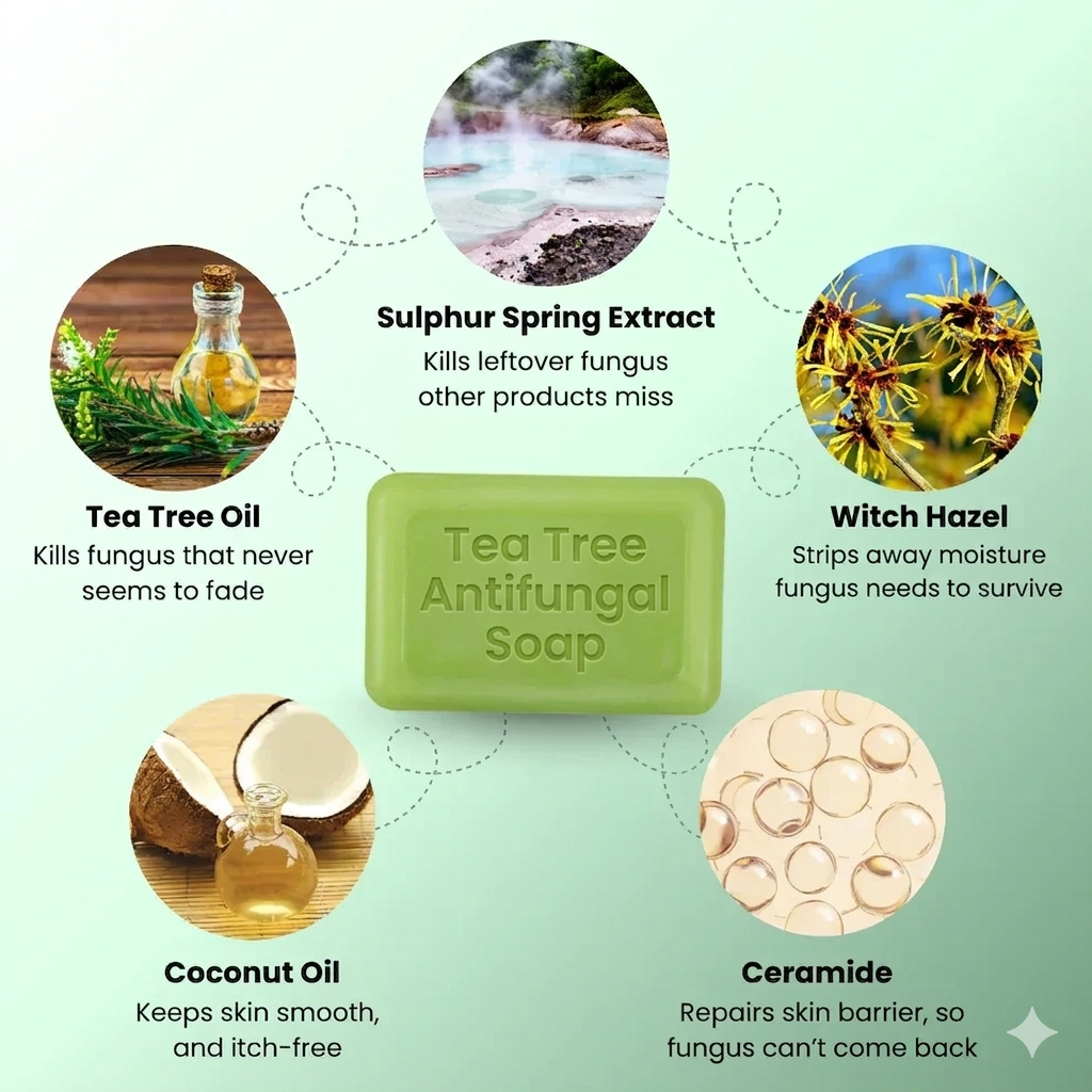 The Japanese AntiFungal Relief Soap Bar