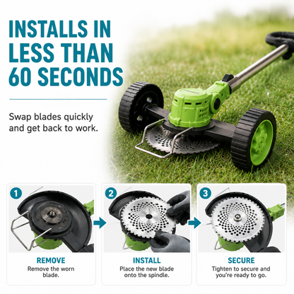 3 In 1 Cordless Grass Trimmer, Weed Eater and Edger