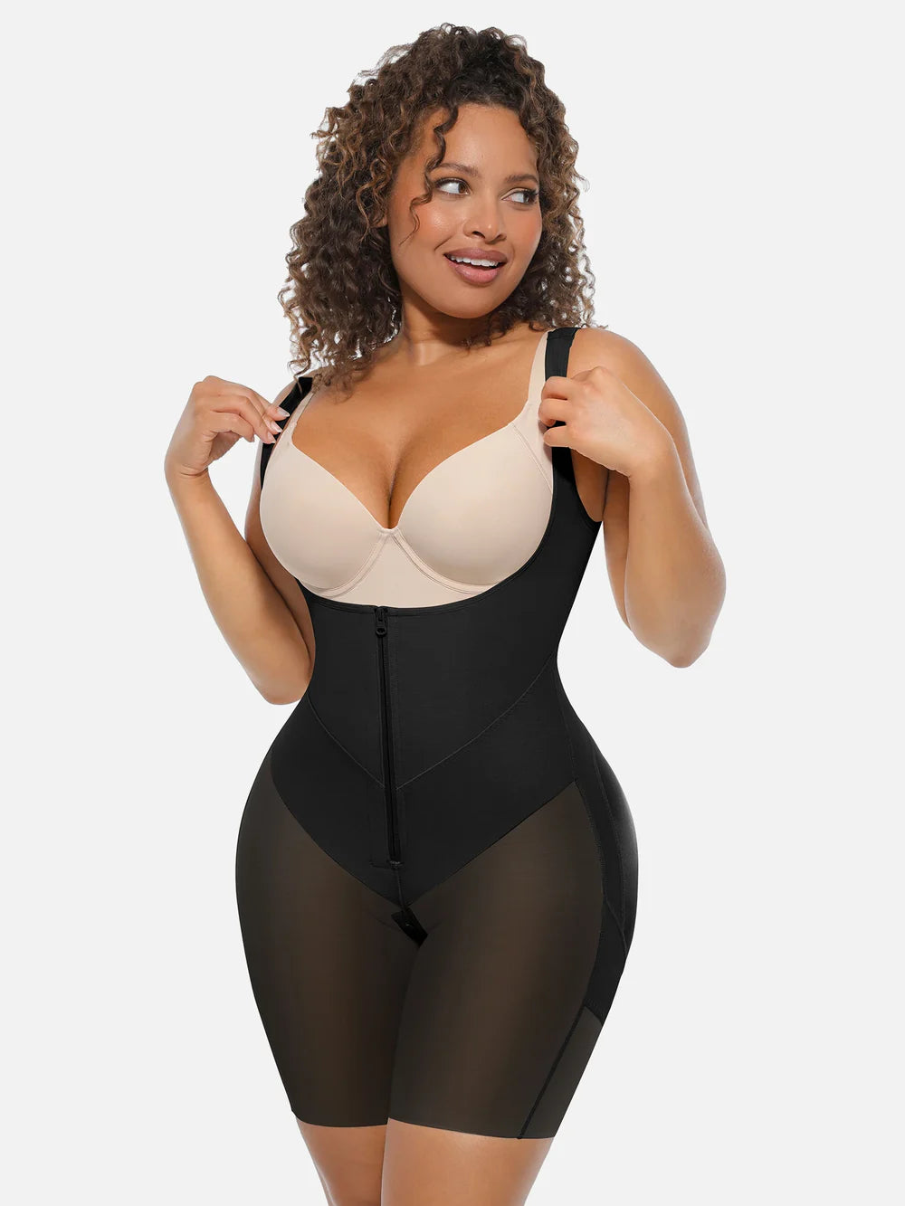 U-Shaped Faja Tummy Control Butt Lift Bodysuit